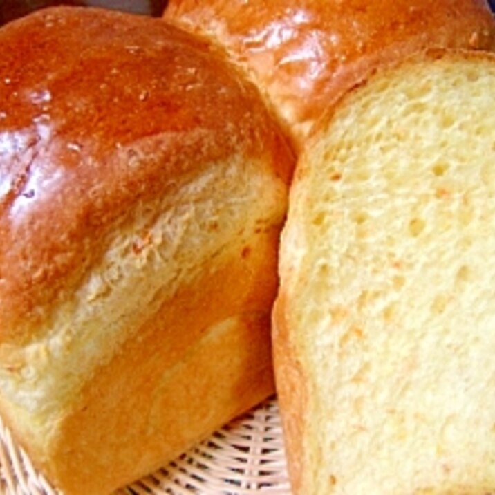 ふぅわふわ❤にんじん食パン
